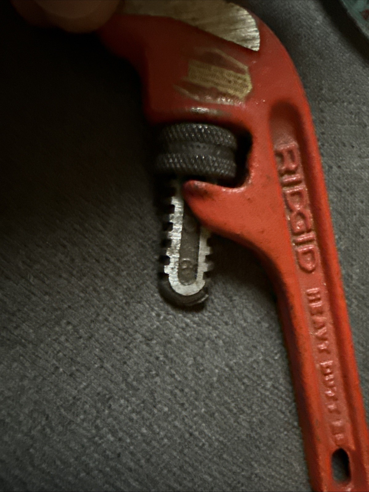 RIDGID 6” Offset Pipe Wrench Heavy Duty Model E6 Made In USA