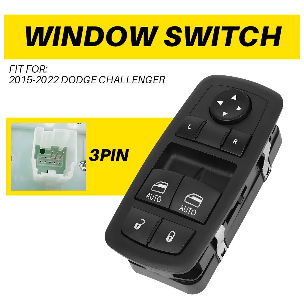 For 2015-2021 2022 Dodge Challenger Front Left Power Door Window Control Switch