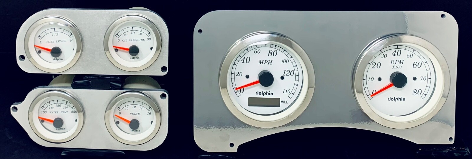 1973 1974 1975 1976 1977 1978 1979 1980 Chevy Truck 6 GPS Gauge Dash Panel Set P