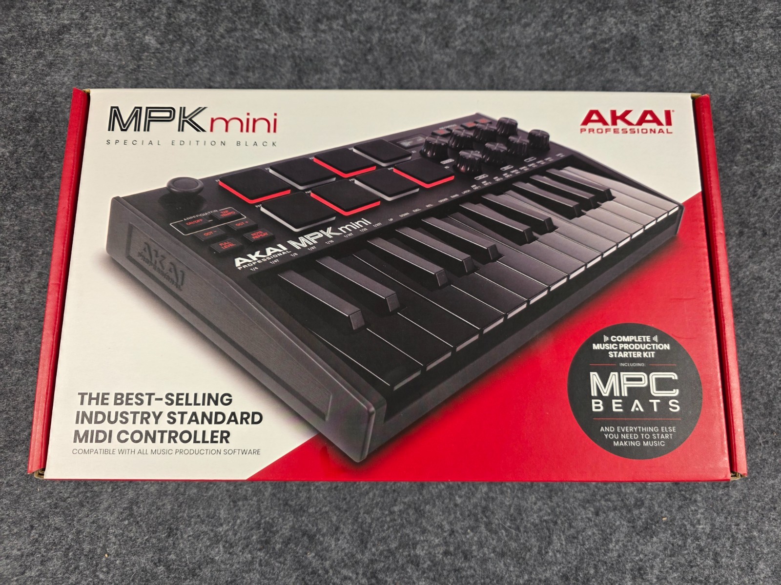 AKAI Professional MPK Mini Special Edition Black 25-Key USB MIDI Controller New