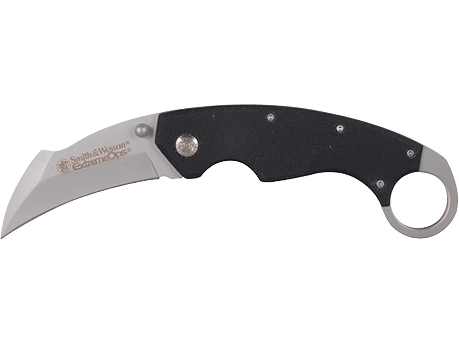 Smith & Wesson ExtremeOps Pocket Knife 3.1" Karambit 400 Series Stainless Steel