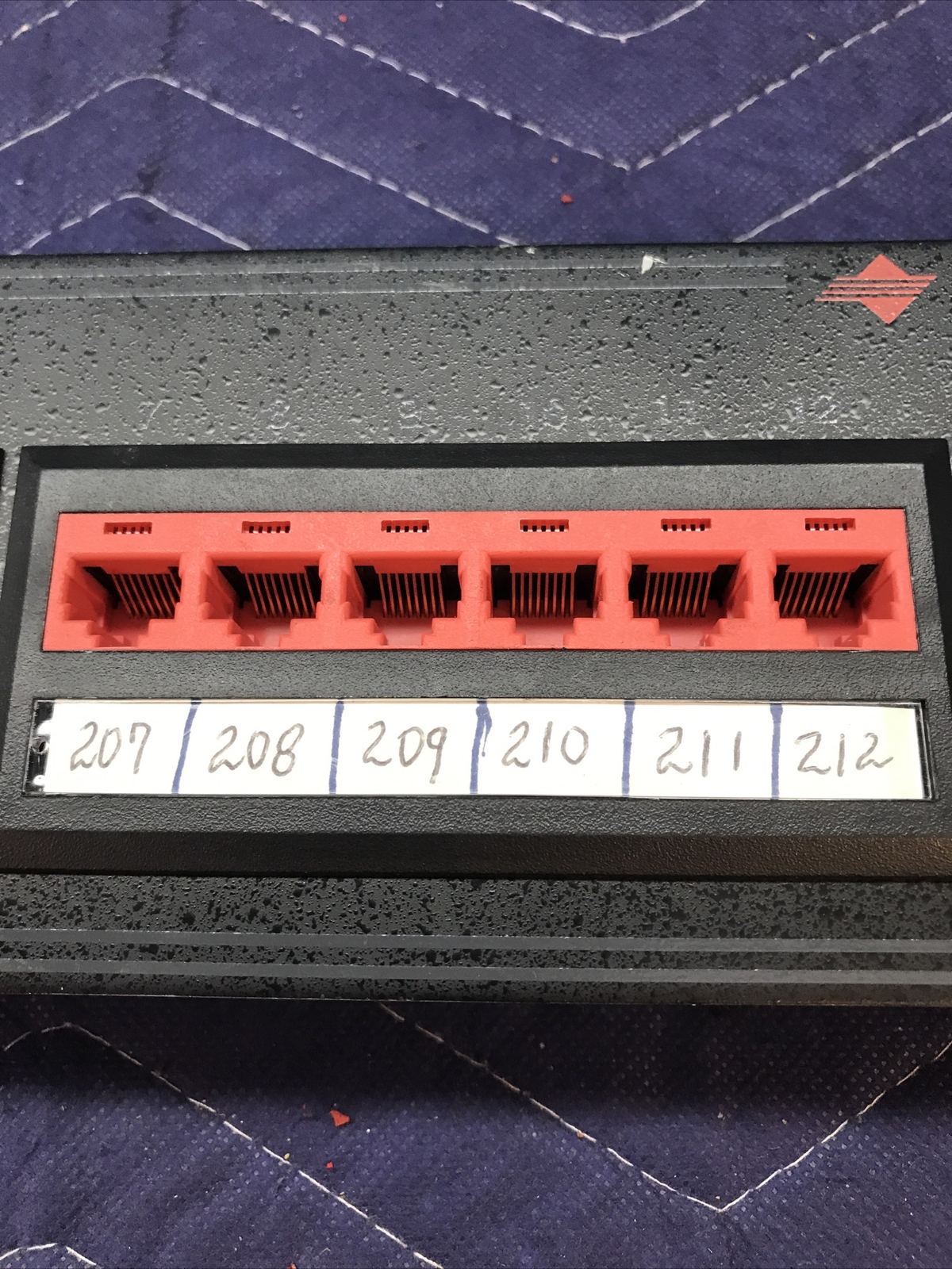24 Port Ethernet Patch Panel. 19”