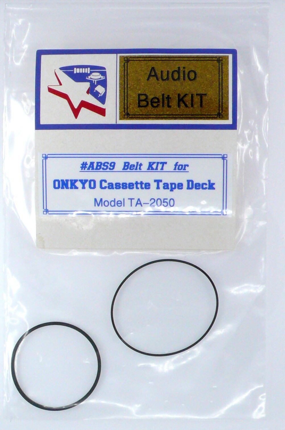 Belt KIT for ONKYO Cassette Tape Deck Model TA-2050