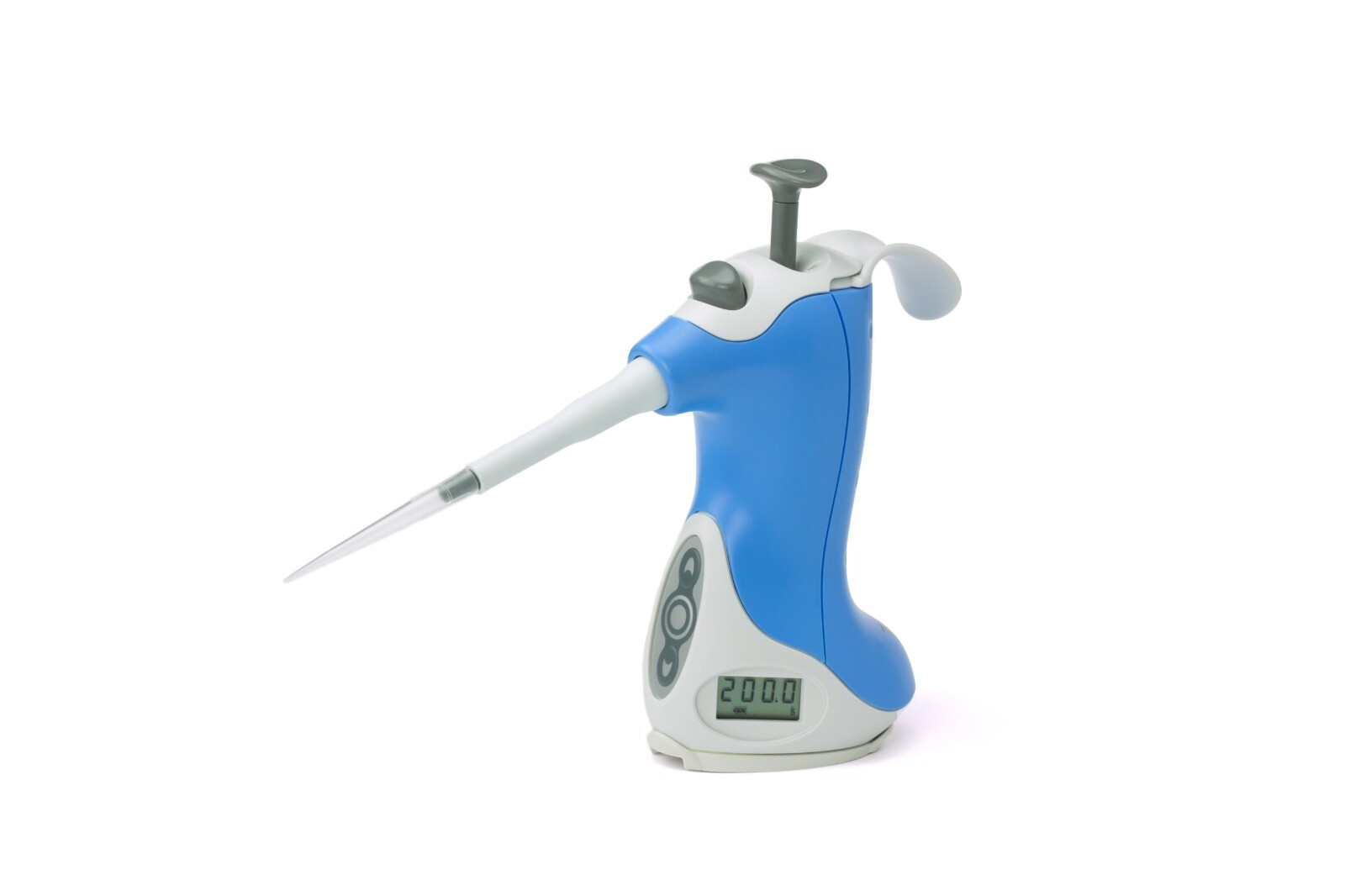 VistaLab 20-200?L Pipette, Ovation, Quick-Set (QS), Blue, #1057-0200
