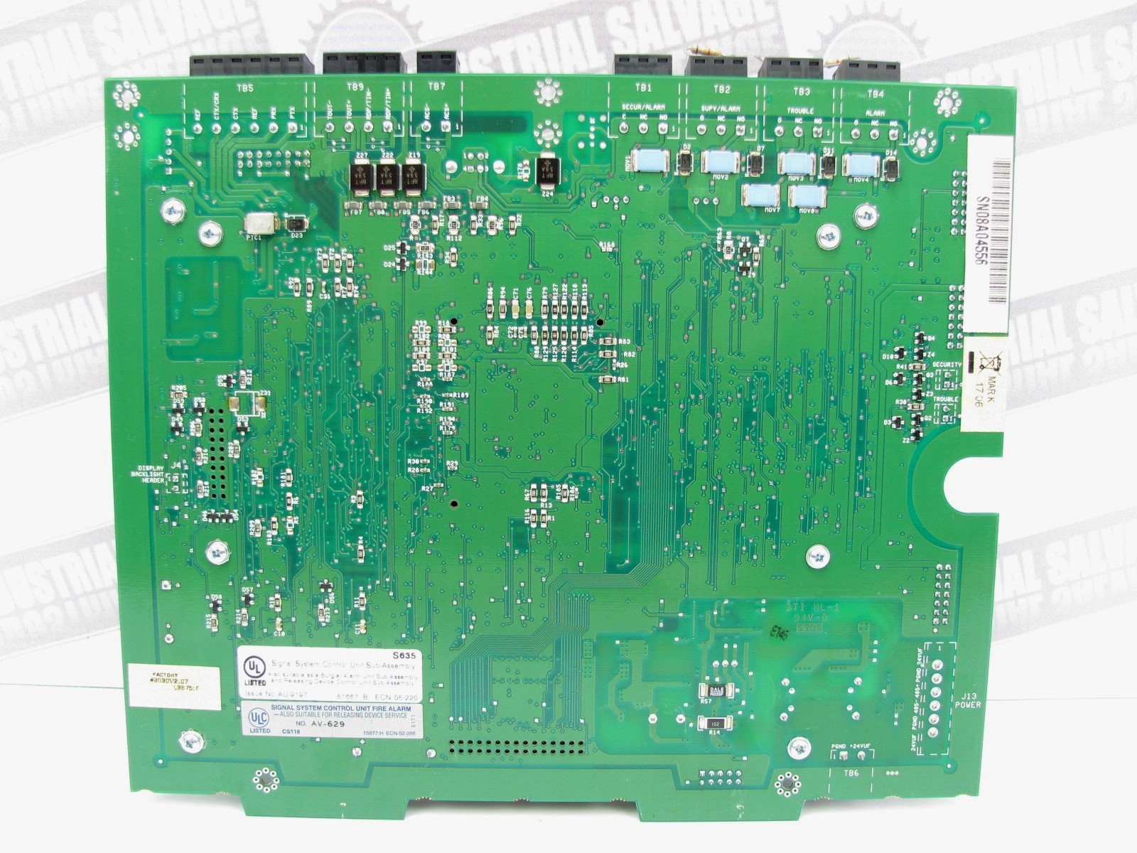 NOTIFIER - CPU-3030D - NFS3030 CPU with KEY DISPLAY Addressable - (Tested)
