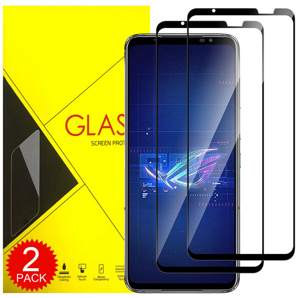 Full Coverage Tempered Glass Screen Protector For ASUS ROG Phone 9 8 7 6 5 Pro