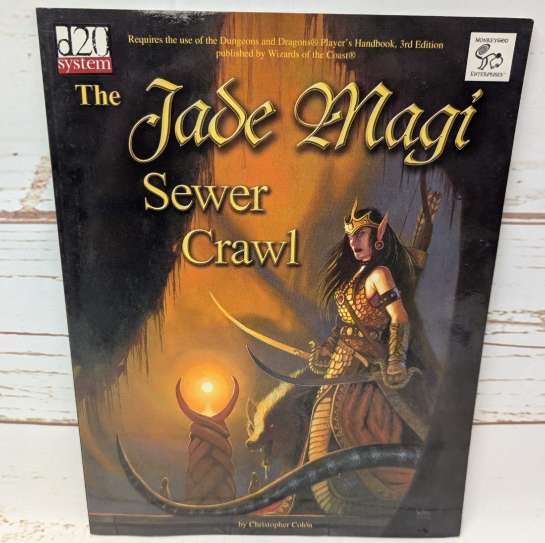 The Jade Magi Sewer Crawl d20 System PB RPG Monkeygod Enterprises