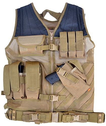 Explorer Tactical Vest Tactical Field Vest Outdoor Ultra-Light Breathable Tan