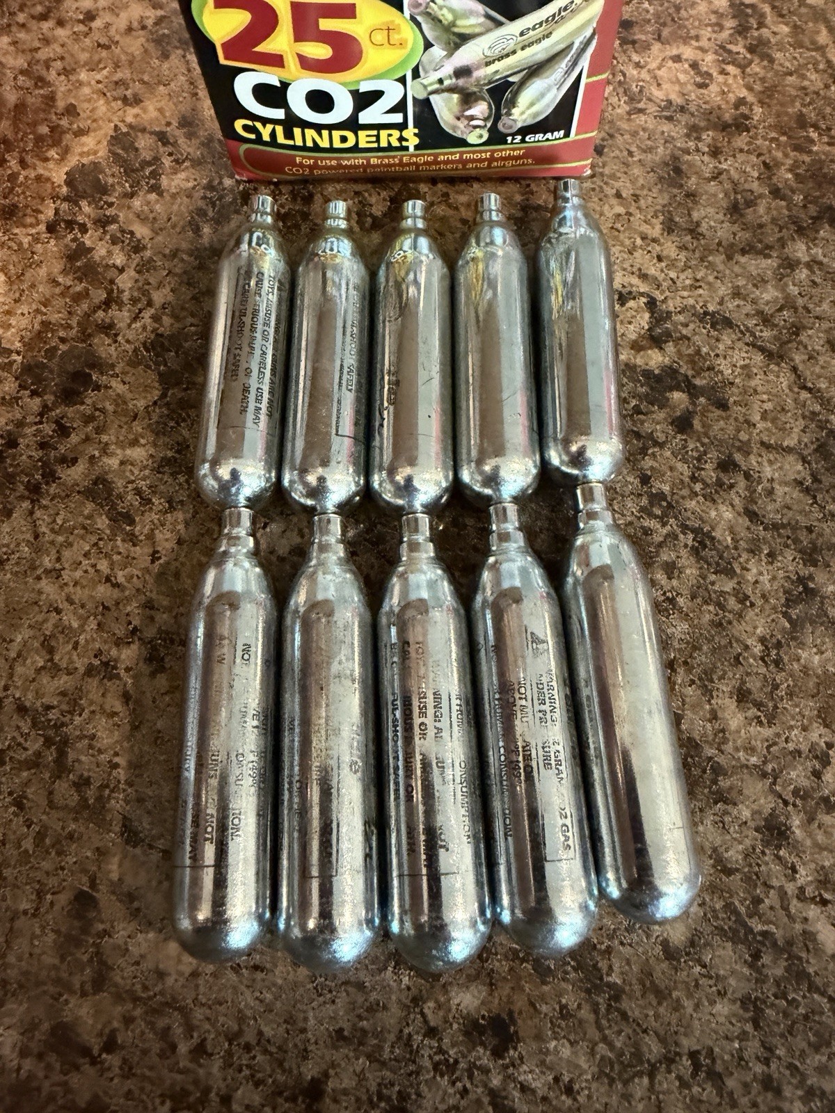 c02 Cartridges Eagle Brand 10 Count