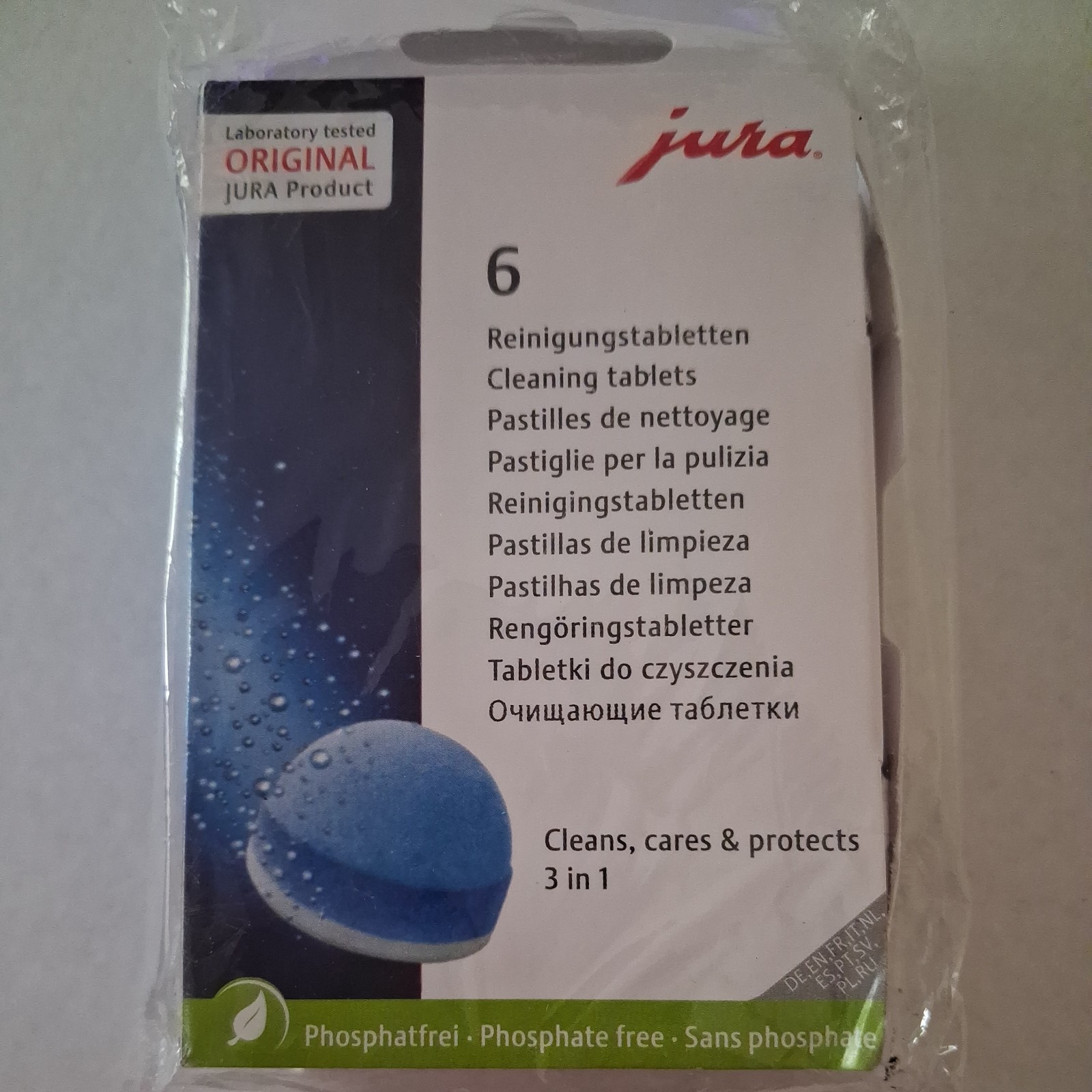 (2-Pack) Jura Cleaning Tablets For JURA Coffee & Expresso Centers 12 Count