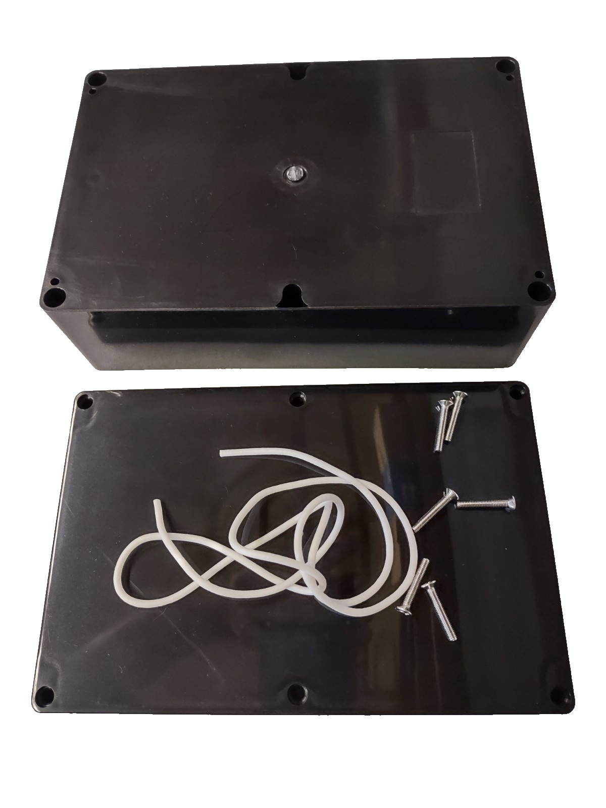 Project Box, 230 x 150 x 85, Black ABS, for electronics, IP65 waterproof