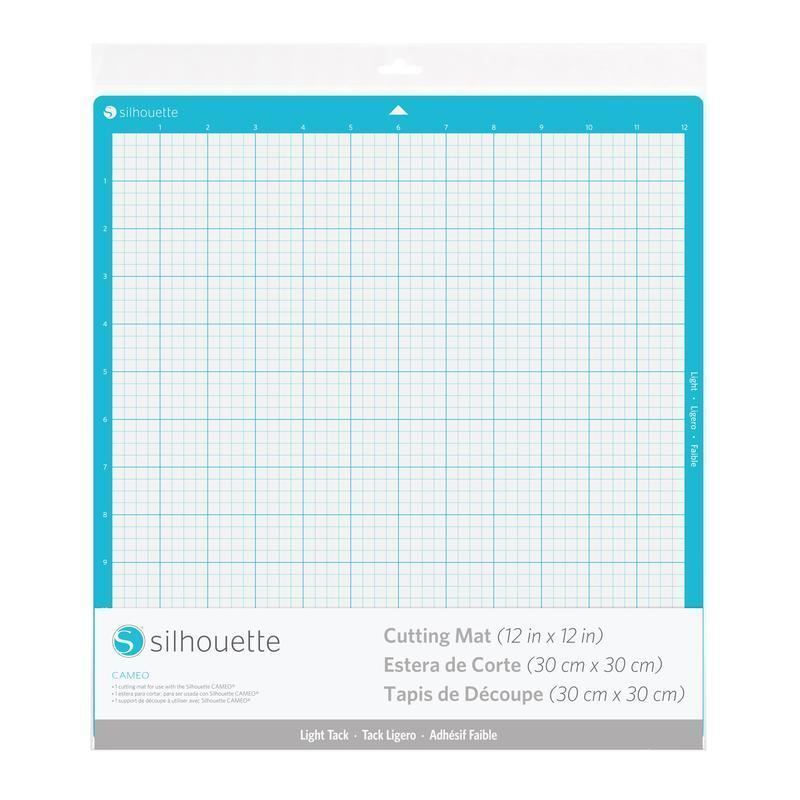 Silhouette Cameo 3 Pack Cutting Mats, Strong Grip, Regular Grip, & Light Grip