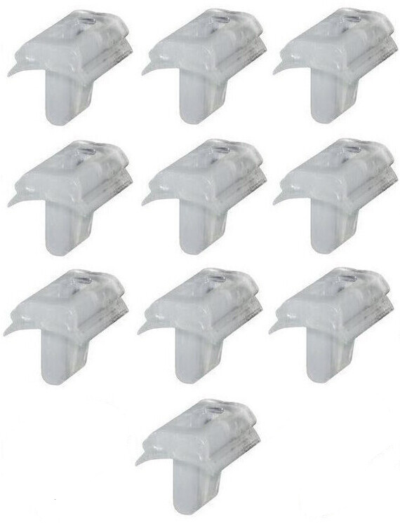 10 NOSR GM QUARTER BODY MOULDING RETAINER CLIPS! FIT 1962-1966 GM CARS!