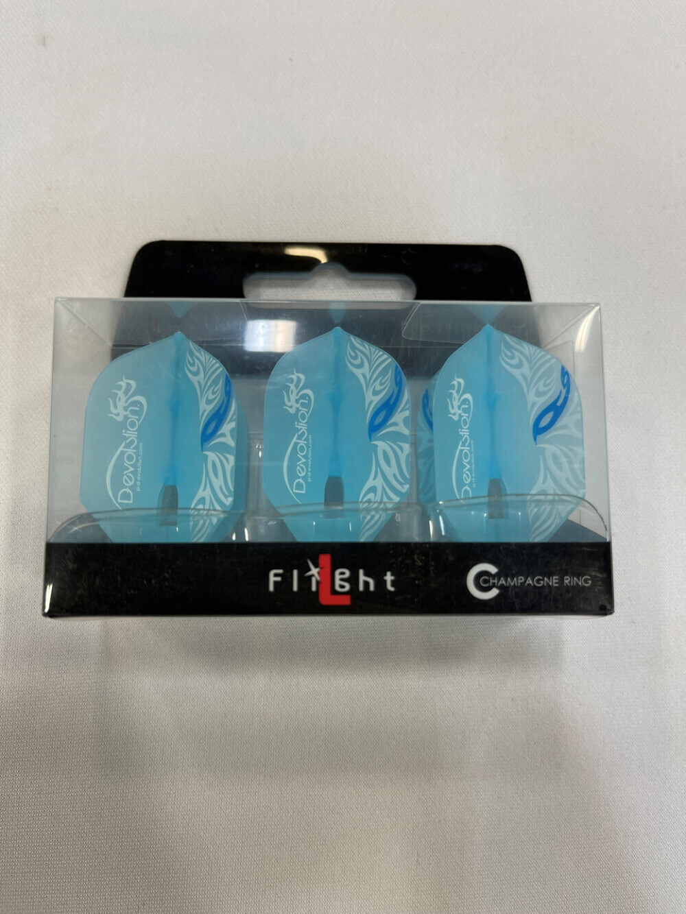 L-Style L5Pro Devolution Rocket Flights - Clear Blue