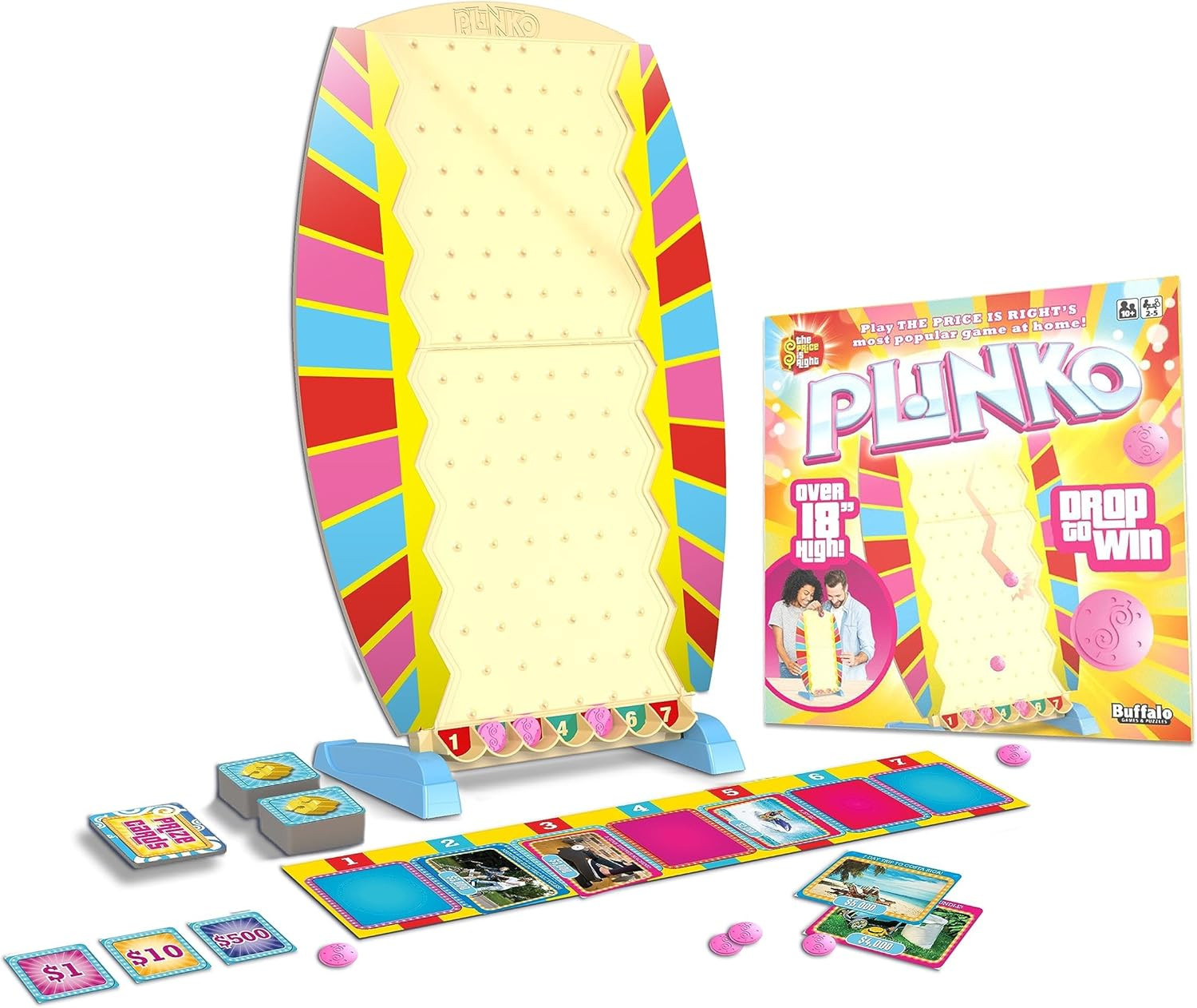 PLINKO - Family Board Game Inspired by The Price is Right, Great for Family Game