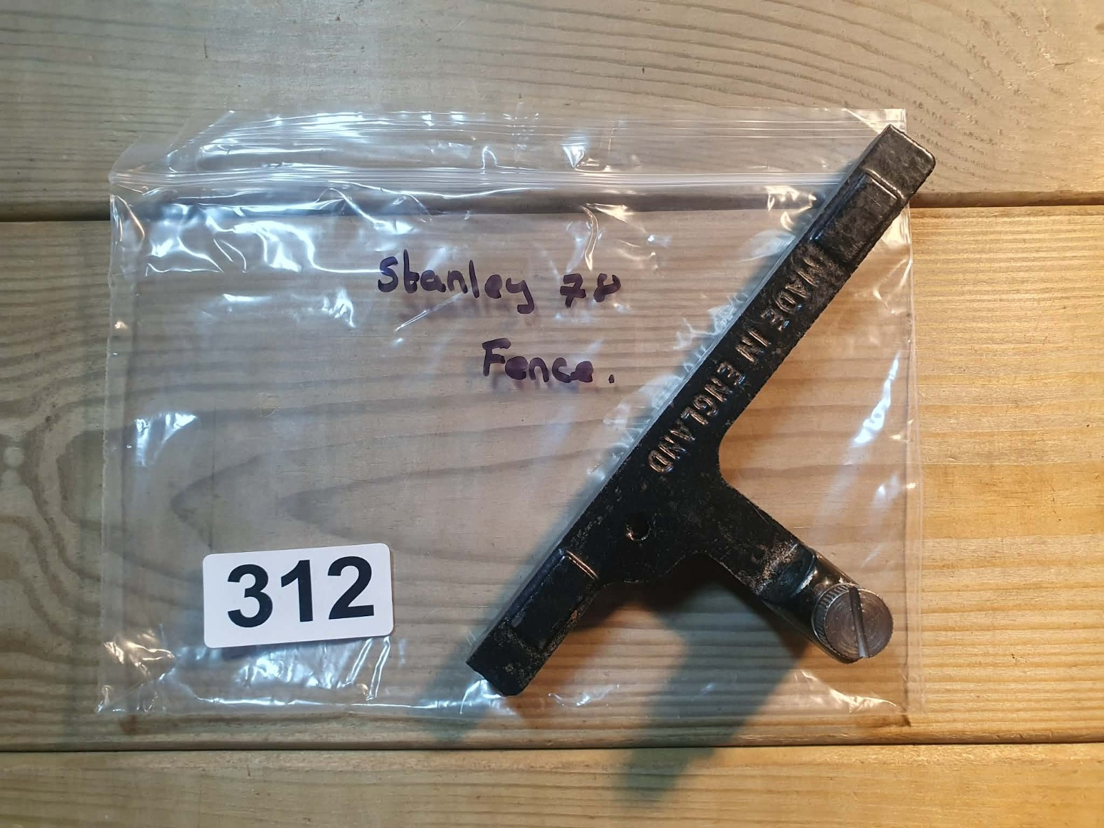 Vintage Stanley 78 Plane Fence & Screw Old Woodworking Hand Tools Carpentry Tool