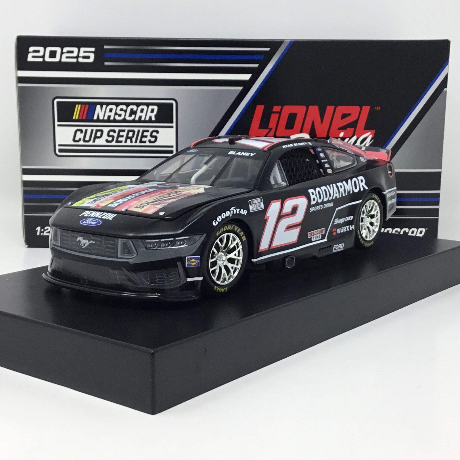 Ryan Blaney 2025 BodyArmor Black 1:24 Diecast