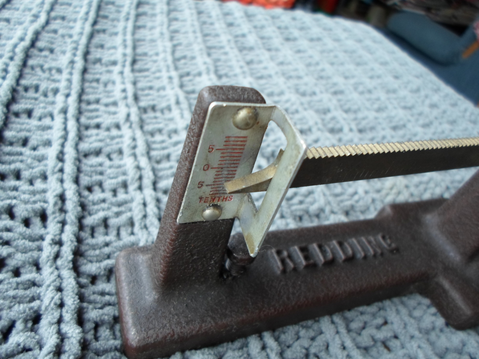 Vintage REDDING POWDER shot measure SCALE - reloading