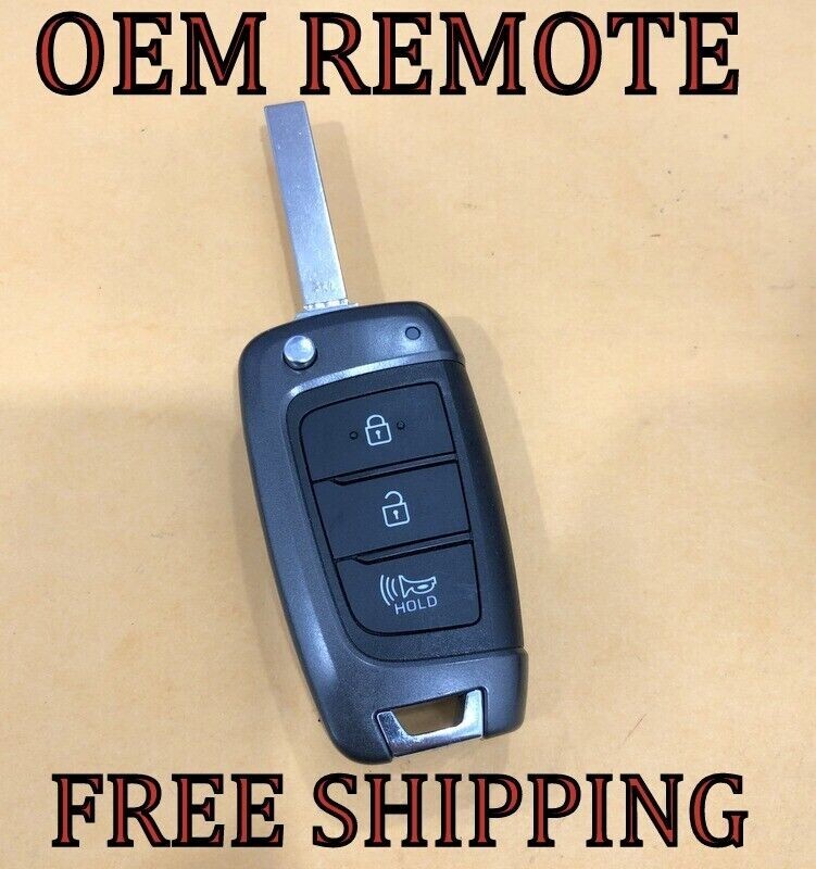 NEW OEM 21-24 HYUNDAI TUCSON FLIP STYLE KEY REMOTE FOB TQ8-RKE-4F43 95430-N9050