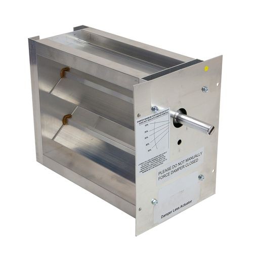 IO HVAC CONTROLS HD-NA-1606 Damper 16" x 6" Rectangle Residential No Actuator