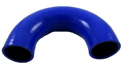 76mm x 180 Degree BLUE Silicone Elbow (3") LIMITED STOCK