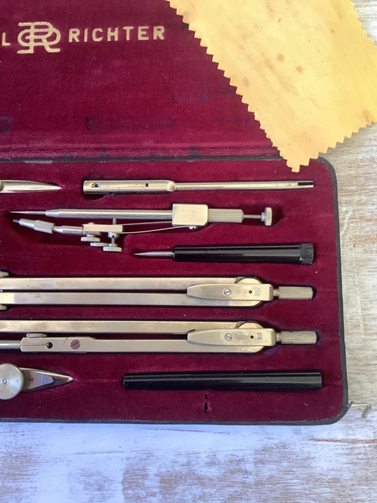 Richter & Co Kopernikus VII Mechanical Drafting Drawing Set Tool nice condition