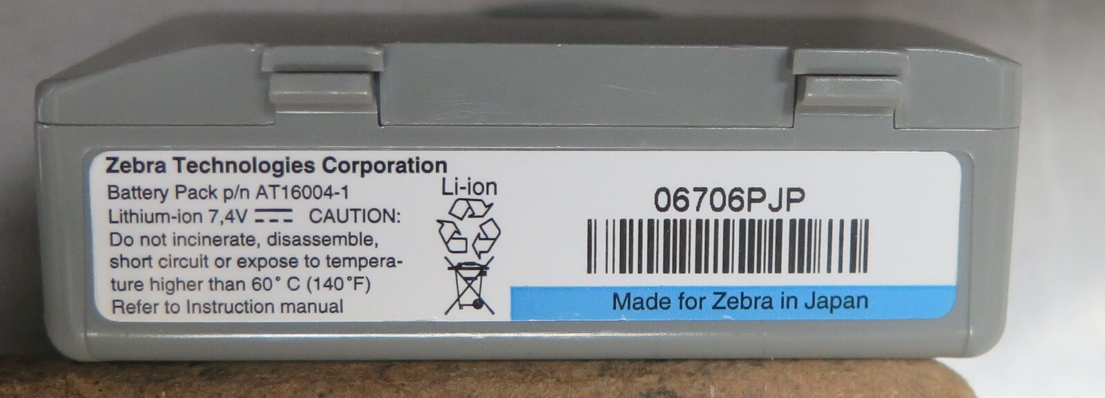 ZEBRA QL220 QL320 Battery AT16004-1P for thermal printer