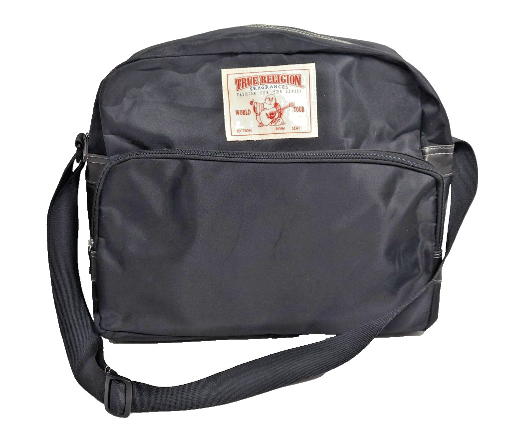 New Religion Shoulder / Laptop / Travel Bag Black Adjustable Shoulder Strap Logo