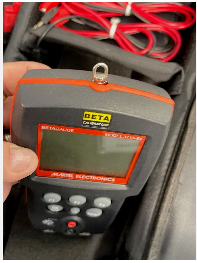 MARTEL ELECTRONICS BETAGAUGE MODEL Beta 321A-EX 5C-15C(A3)