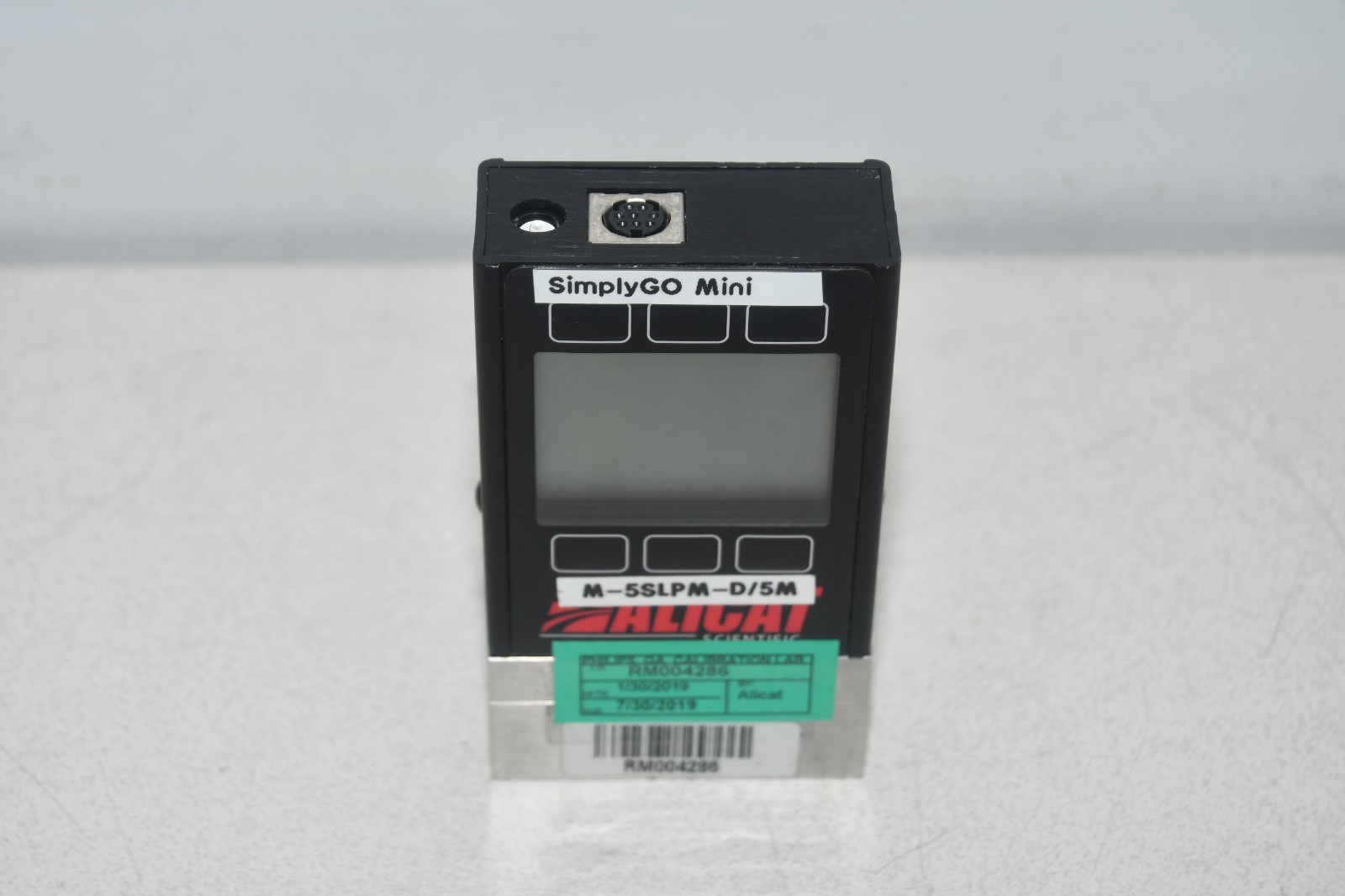 ^ Alicat M-5SLPM-D/5M Gas: N2 Flow Controller #X8346