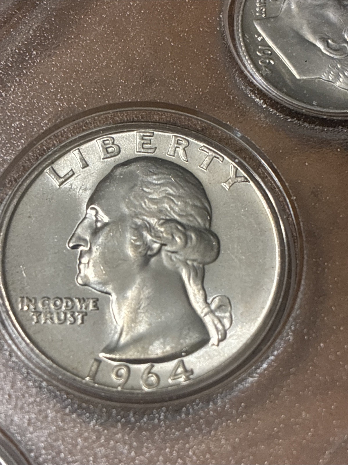 1964 US Mint Silver Proof Set Philadelphia.