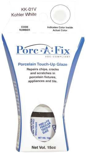 Kohler White Porcelain Touch Up Glaze Repair Kit 15cc for Chips Scratches