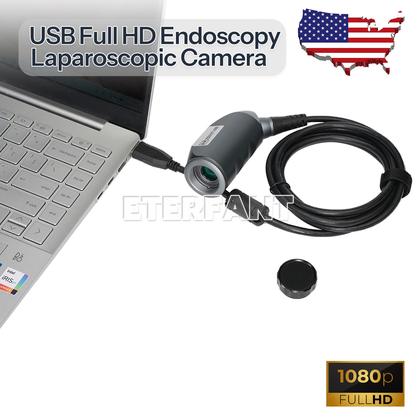 Medical Endoscope Camera Full HD 1080P w/ USB Video Output for Laparoscopic US
