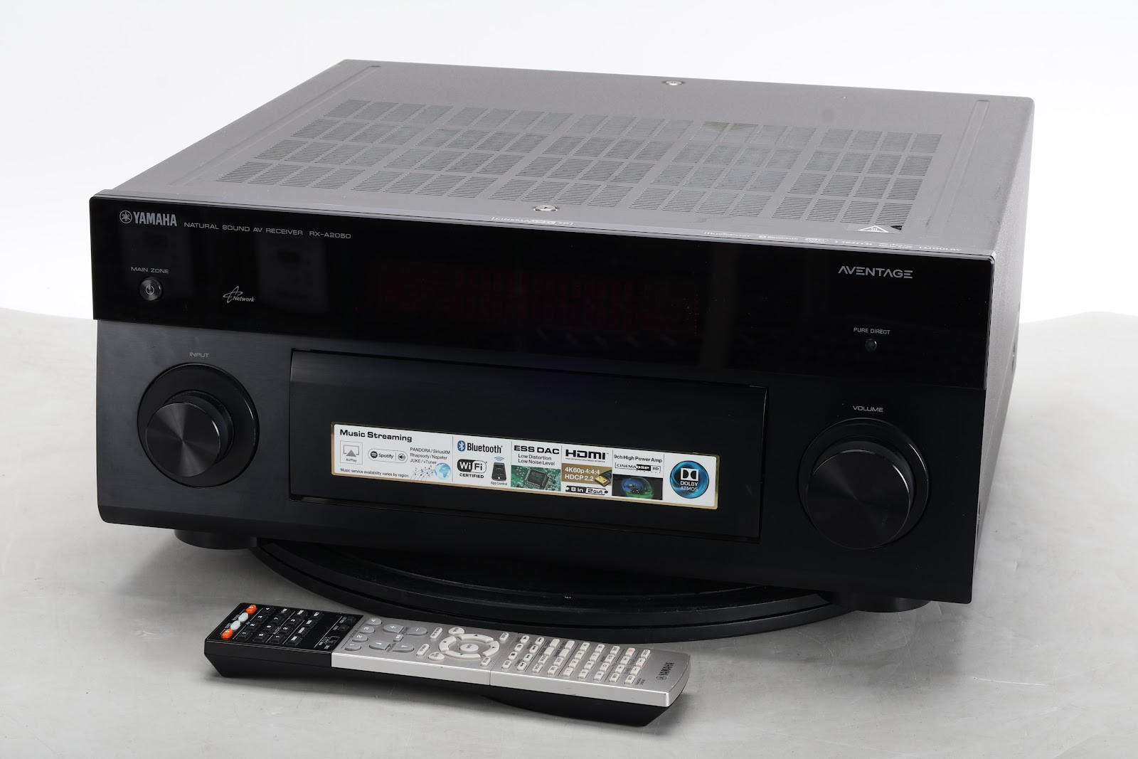 Yamaha RX-A2050 AVENTAGE 9.2-Channel Network AV Receiver With Remote Bundle
