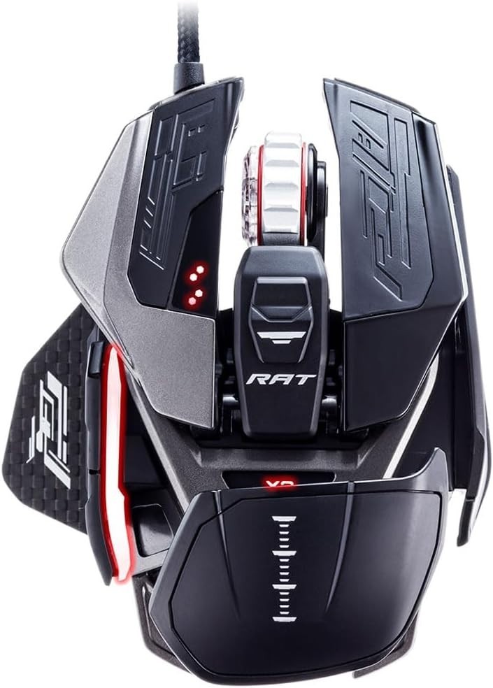 New Mad Catz R.A.T. PRO X3 Gaming Mouse Black Wired PC High-End MR05DCINBL001-0J