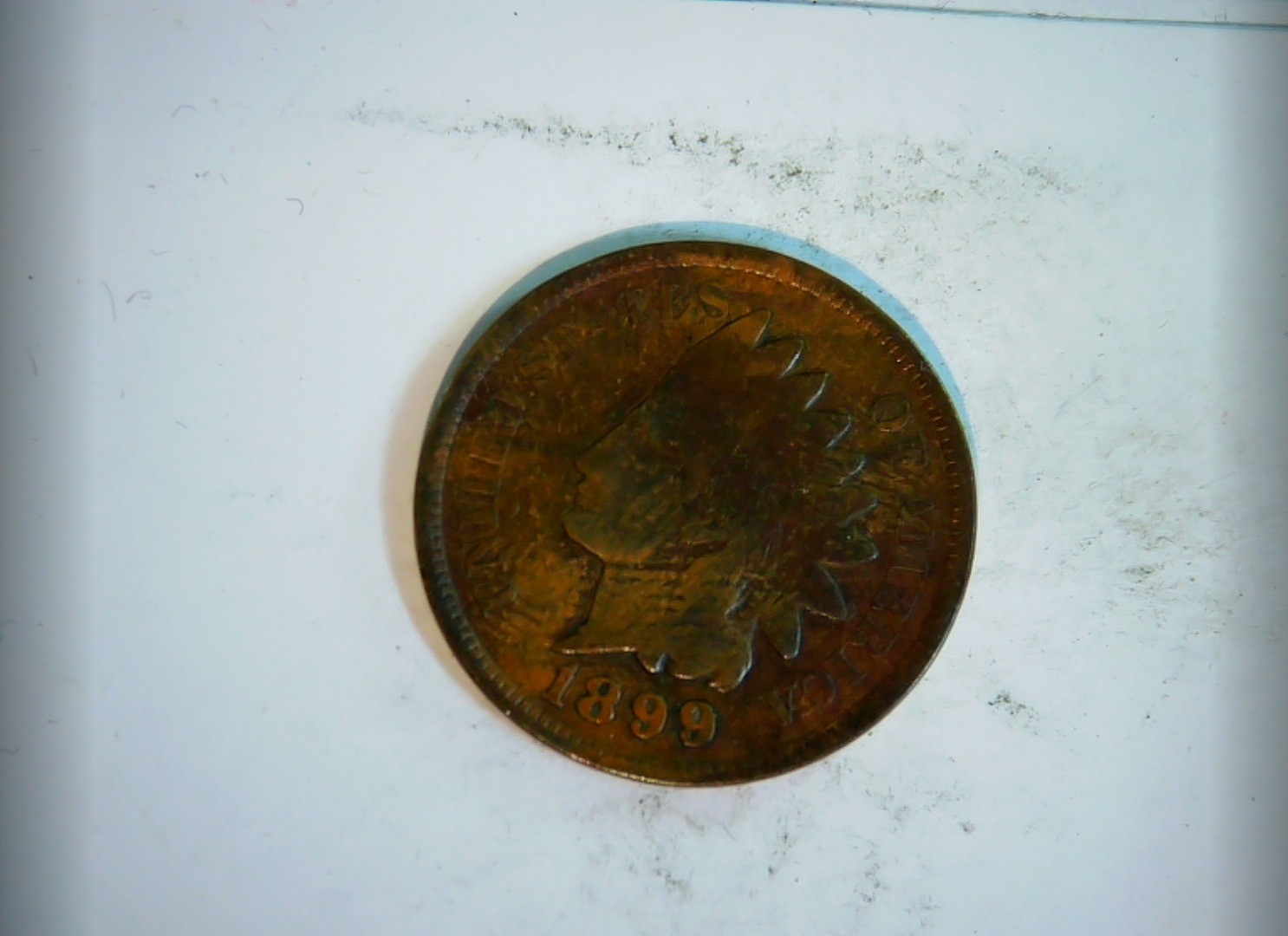 United States 1899 1 Cent Indian Head Cent Coin
