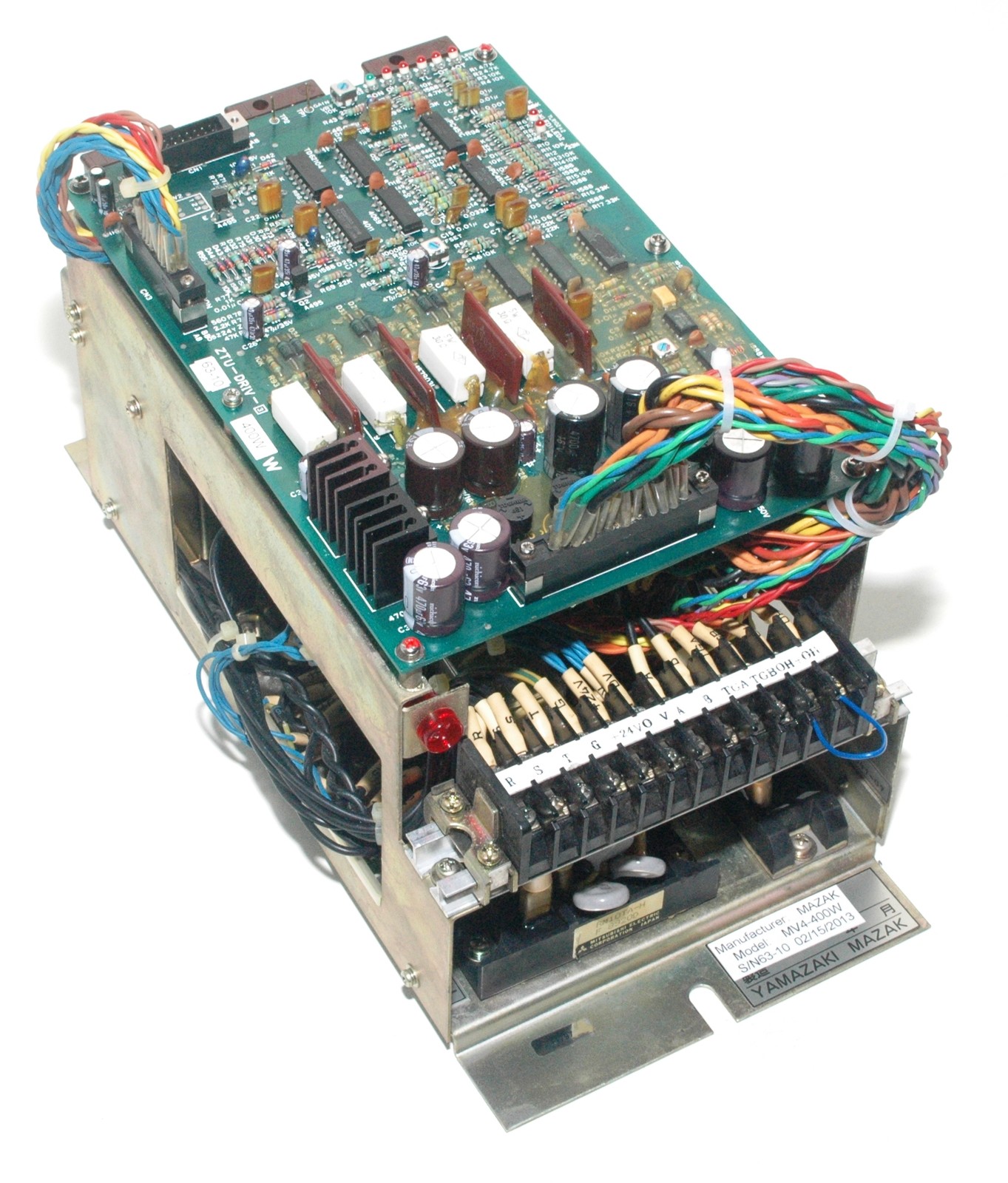 MAZAK Drives-AC Servo MV4-400W *REPAIR EVALUATION ONLY* [PZJ]