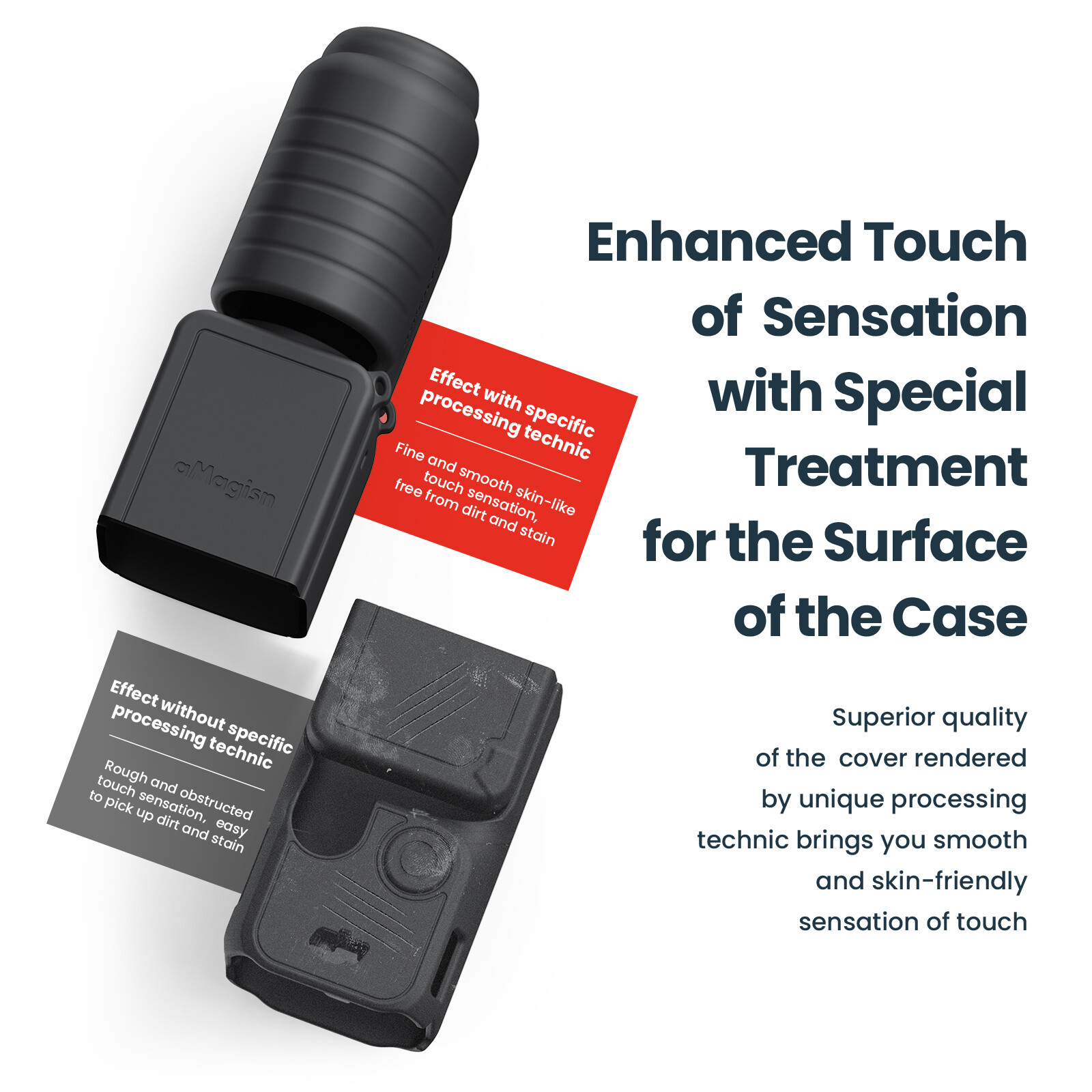 Protective Case for DJI Osmo Pocket 3 Lanyard Lens Cap