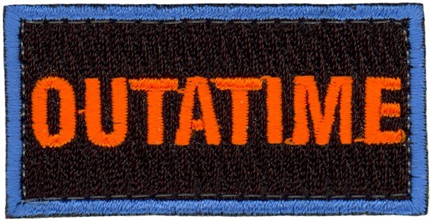 USAF TEST PILOT SCHOOL CLASS 2015 B  - OUTATIME PENCIL POCKET TAB - PATCH