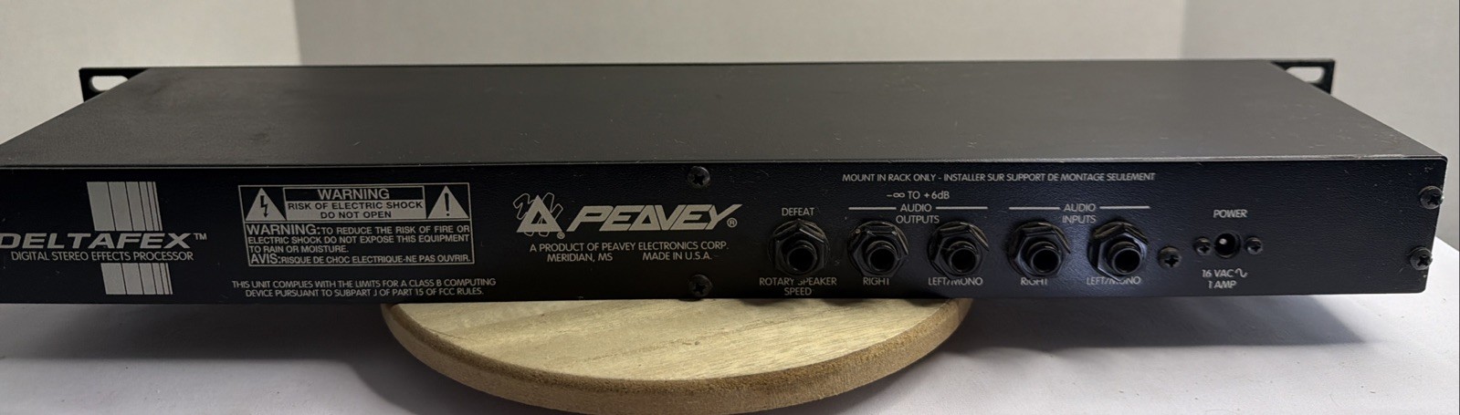 Peavey Deltafex  Digital Stereo Effects Processor