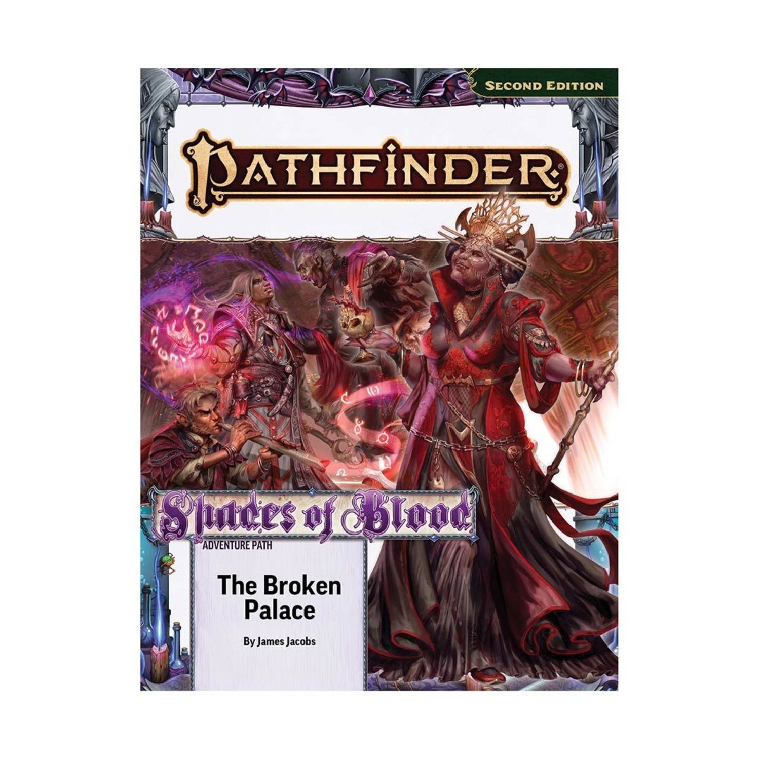 Paizo RPGs #214 " Shades of Blood #2 - The Broken Palace" NM