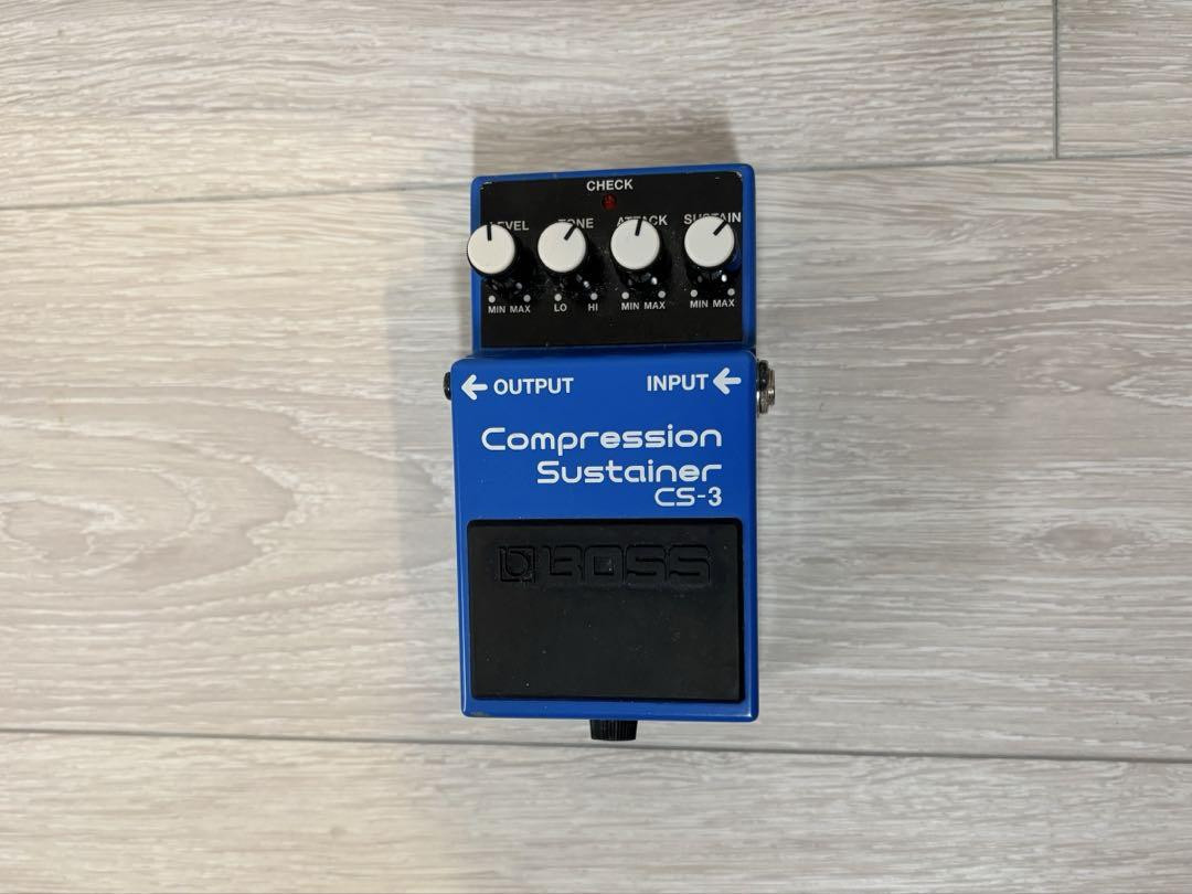 BOSS CS-2 Compression Sustainer Guitar Effects Pedal MIJ Vintage JPN DHL or EMS