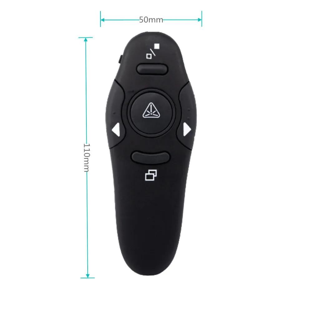 2.4ghz USB Presenter Remote Control Powerpoint Wireless Presentation Remote Cont