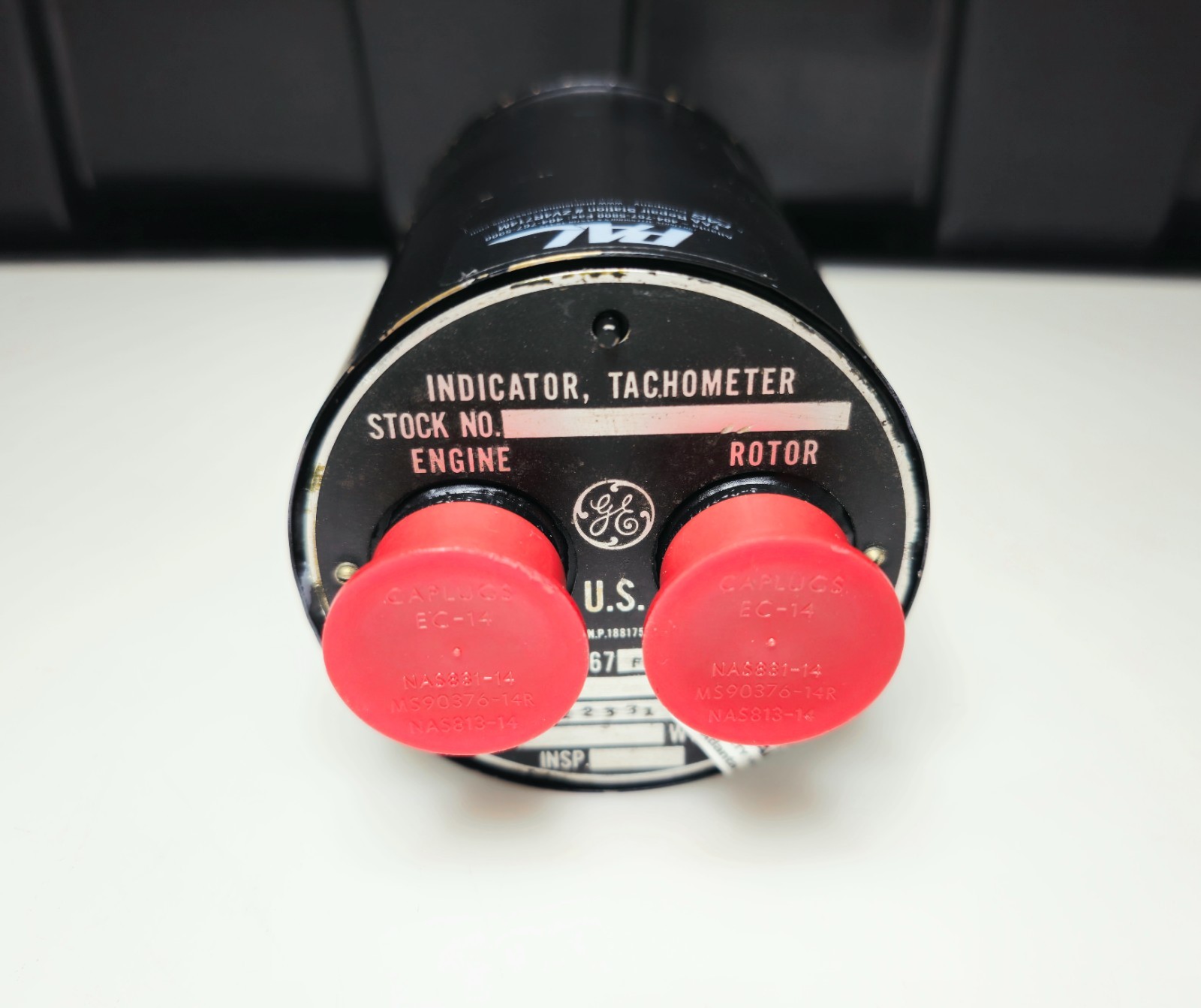General Electric (GE) Aircraft Tachometer Indicator