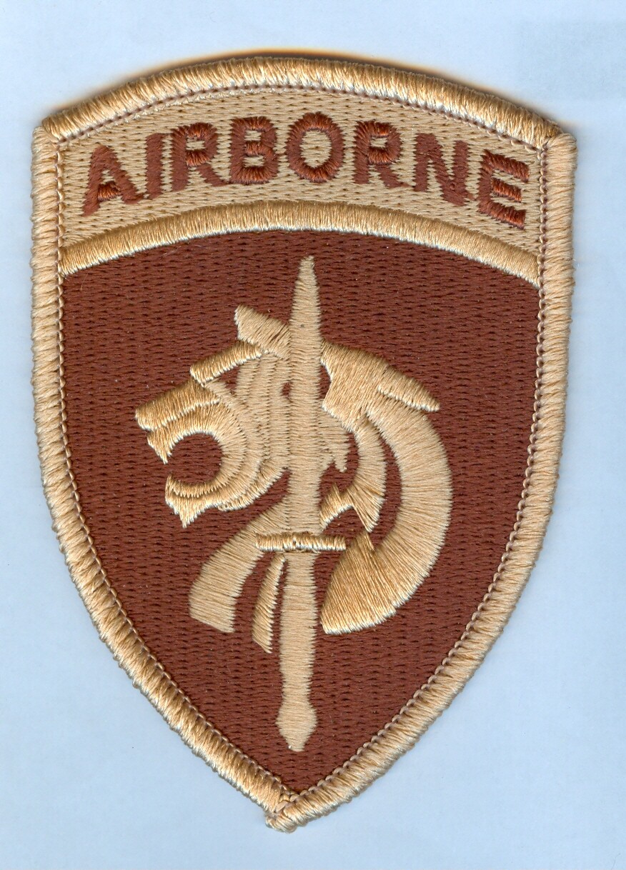 Special Operations Command (SOCOM) Africa - Desert Shoulder Patch