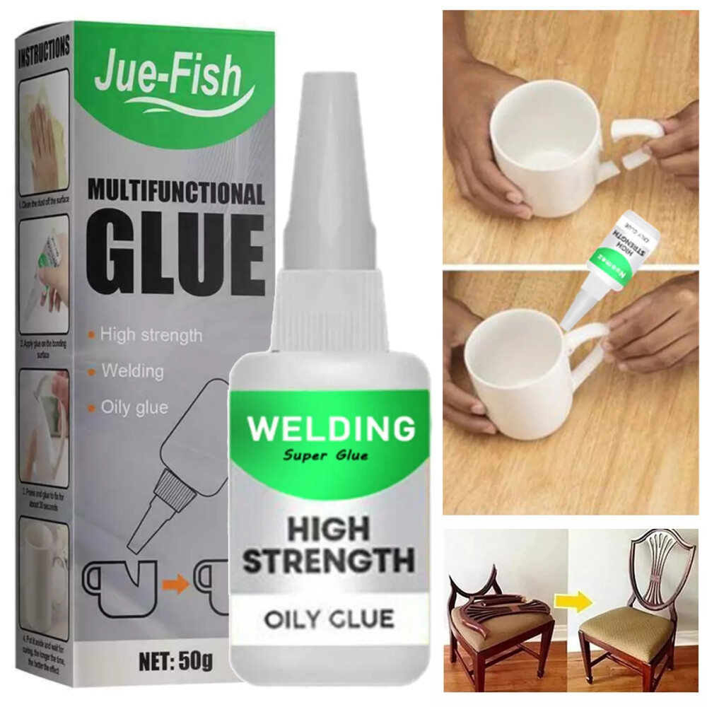 Jue Fish Multifunctional Oily Glue Welding High Strength Universal Super Glue