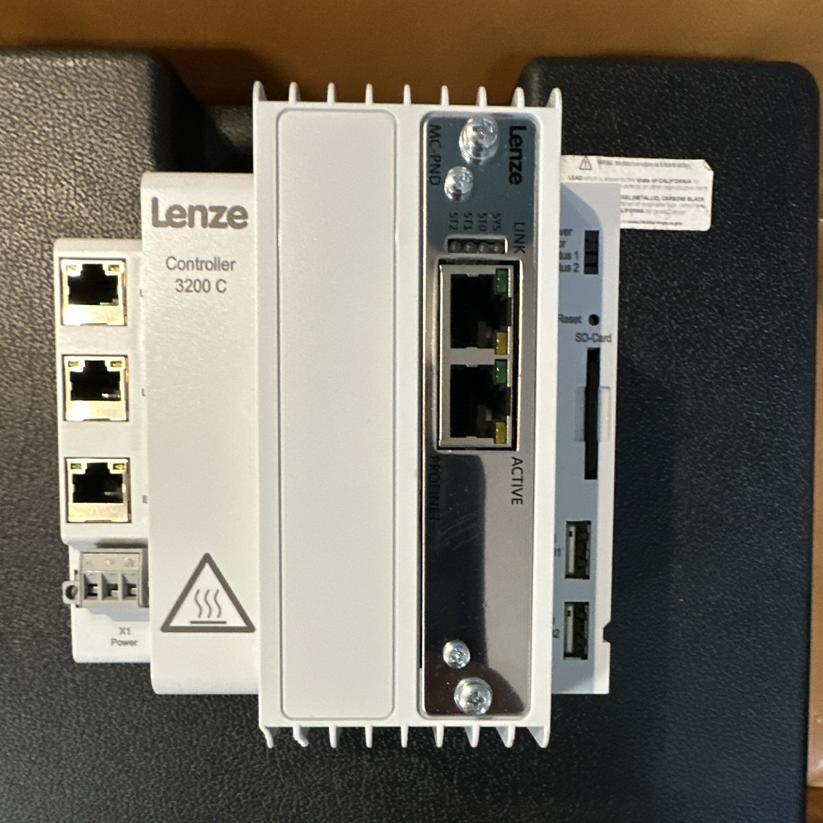 Lenze 3200 C 3221C PLC Processor Module Controller E32GAC00000L5H800X