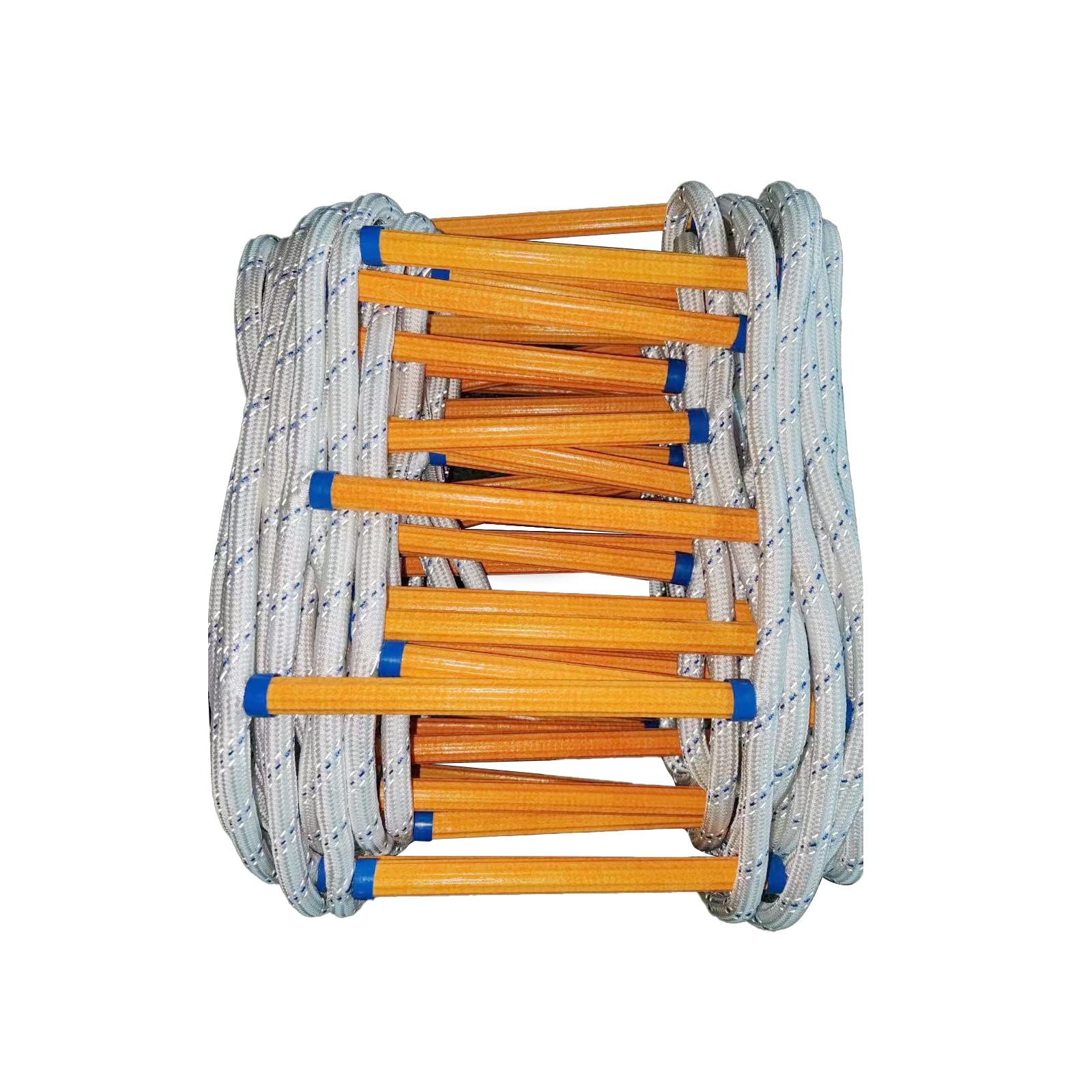 Rope Ladder,13 Feet Emergency Fire Escape Ladders Flame Resistant 13.1FT, 0