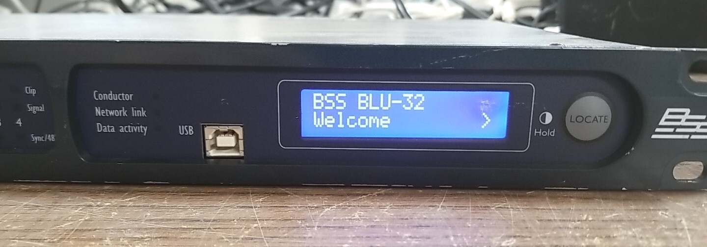Soundweb London Blu-32 Signal Processor. *READ⬇️*