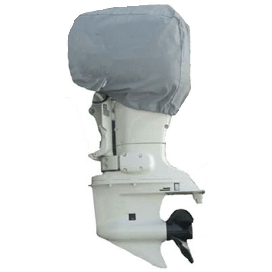 600 DENIER Outboard Boat Engine Motor Cover from 2.5 HP to 25 HP 2 Stroke GRAY